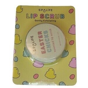 SPALIFE Gently Exfoliating Easter Chicks Scented Lip Scrub .53oz